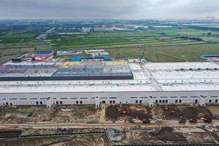 特斯拉上海工廠內(nèi)部情況曝光 model 3車身框架下線